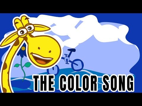 THE COLOR SONG | JOZE GIRAFFE | PreSchool Kids
