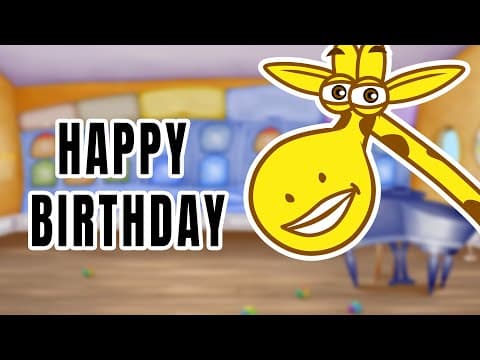 HAPPY BIRTHDAY | JOZE GIRAFFE | PreSchool Kids