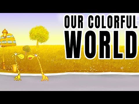Our Colorful World | JOZE GIRAFFE | PreSchool Kids