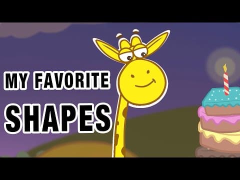 THE SHAPE OF CAKES | JOZE GIRAFFE | PreSchool Kids