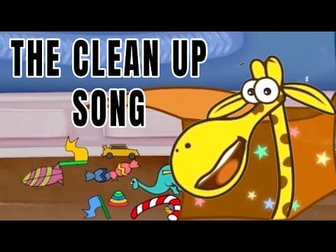 CLEANING UP | JOZE GIRAFFE | PreSchool Kids